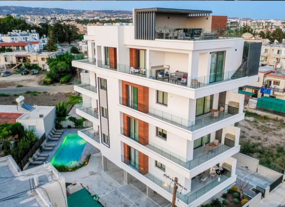 Olive Shared Pool Apartments Pafos Dış mekan fotoğraf